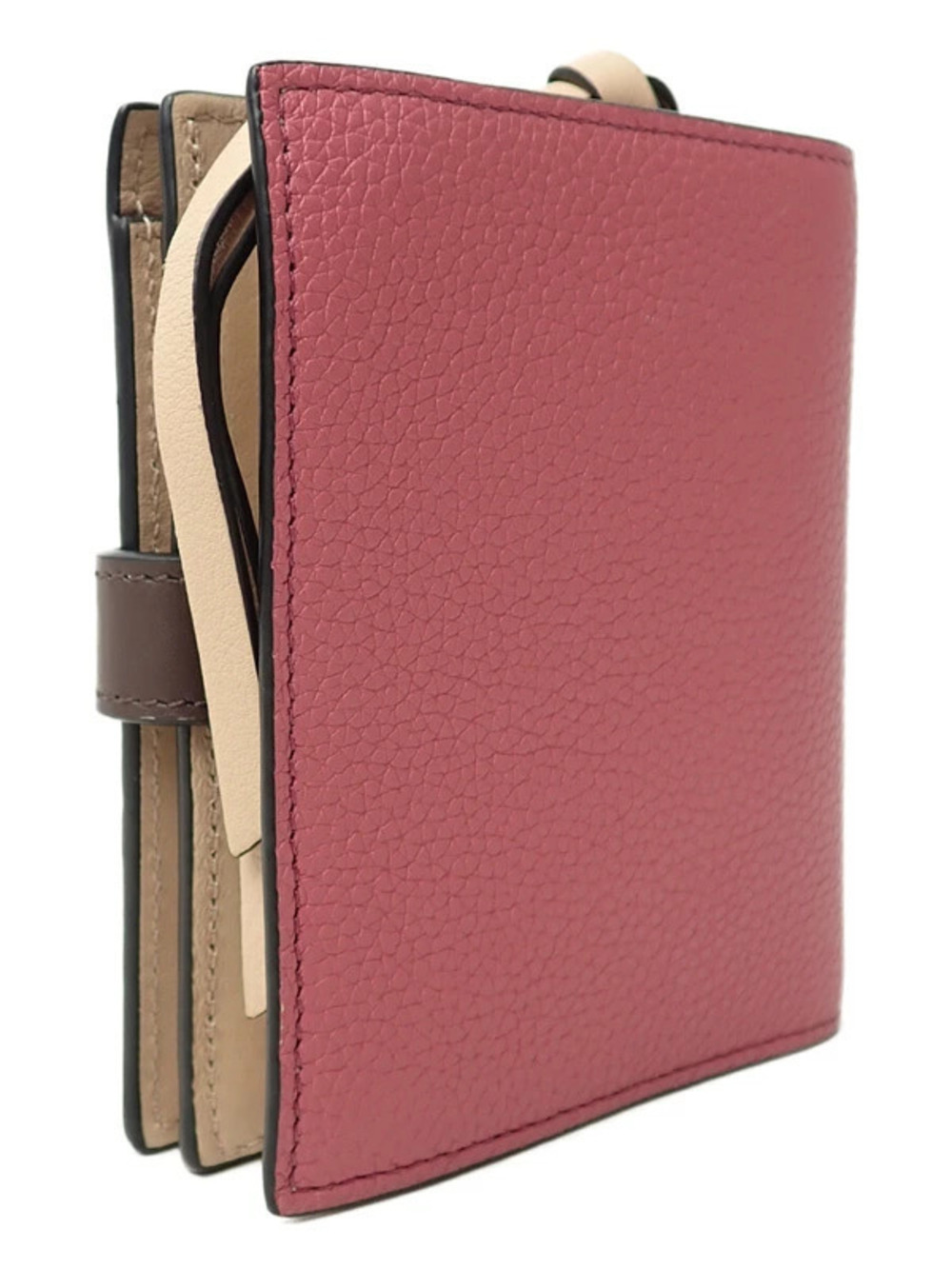 Loewe Compact fold Wallet Zip Bi Short Black